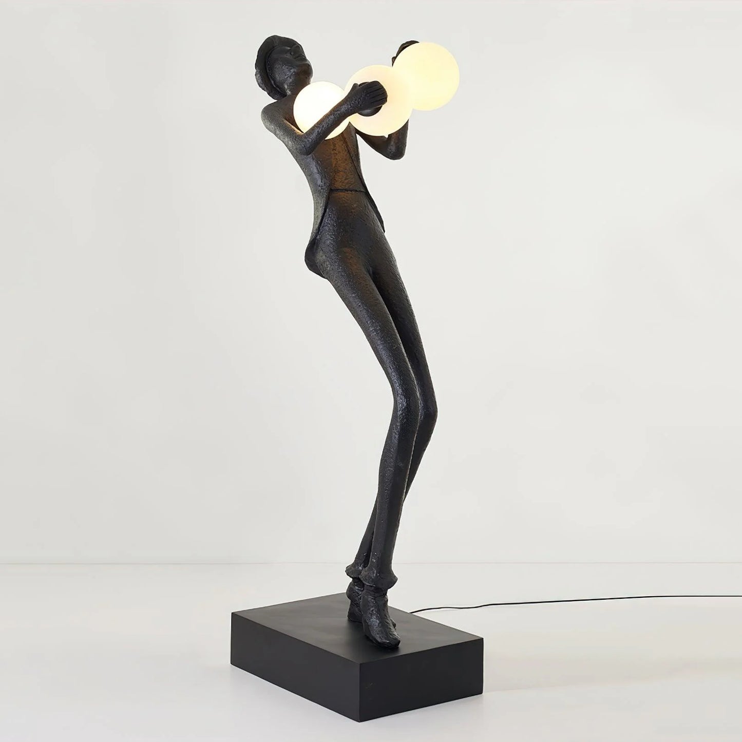 Michael Character Sculpture Floor Lamp - Nuvé