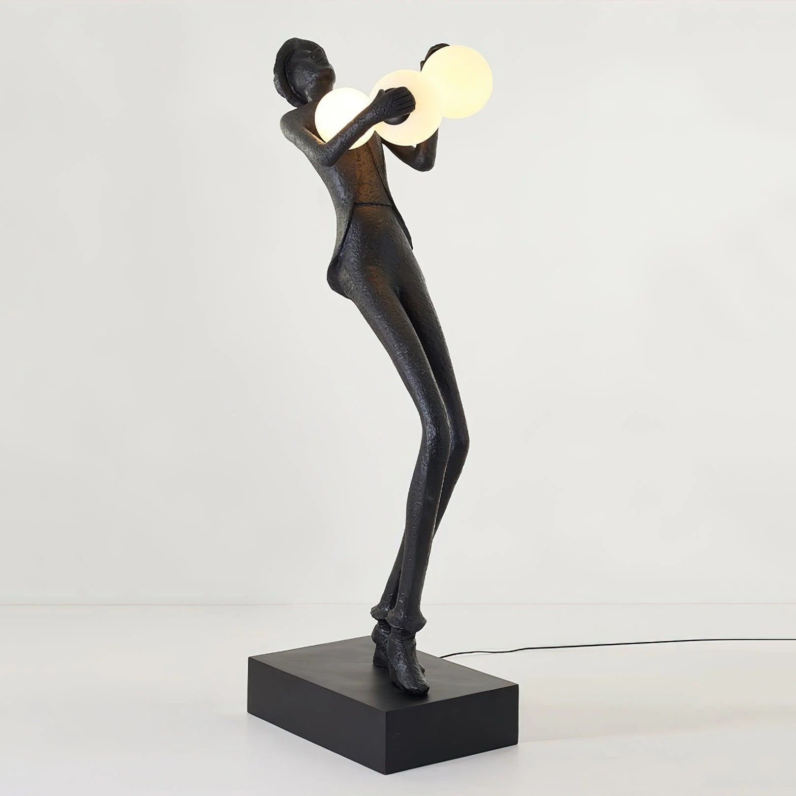 Michael Character Sculpture Floor Lamp - Nuvé