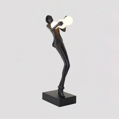 Michael Character Sculpture Floor Lamp - Nuvé