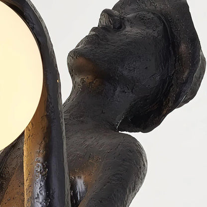 Michael Character Sculpture Floor Lamp - Nuvé