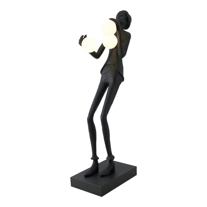 Michael Character Sculpture Floor Lamp - Nuvé