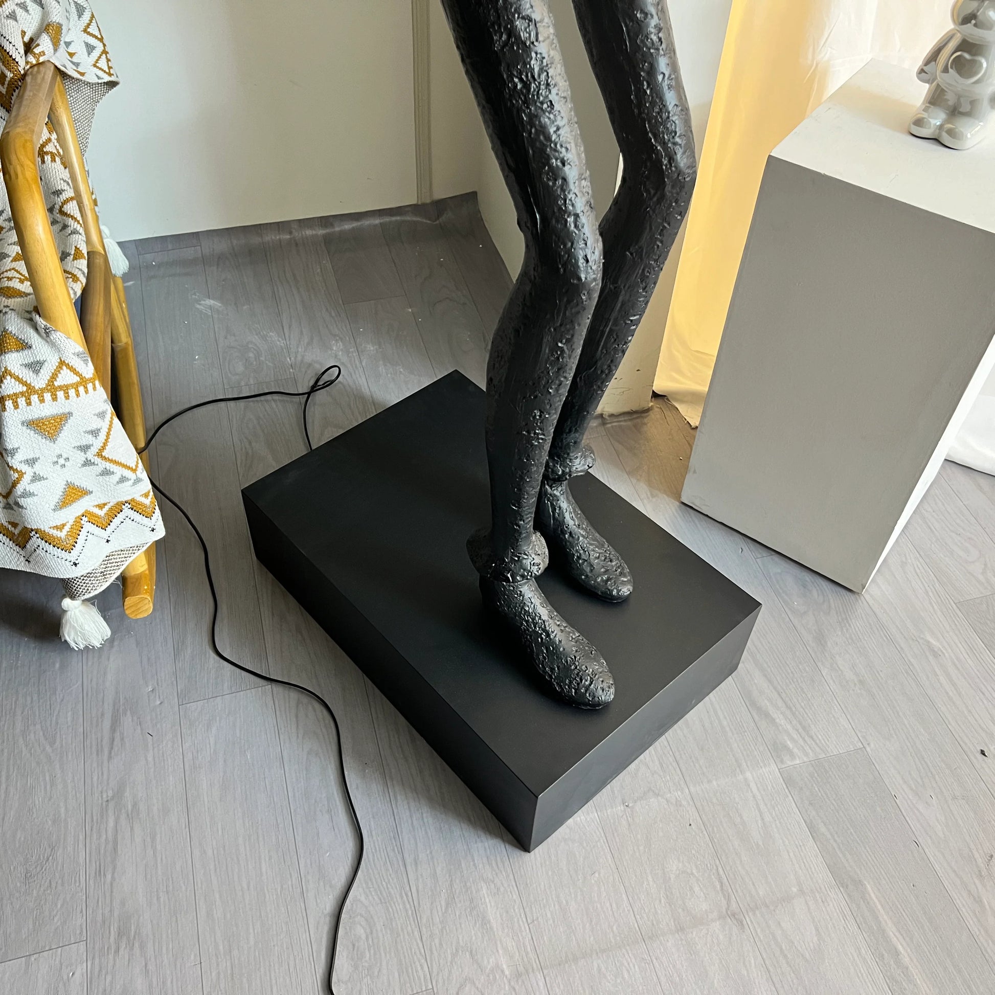 Michael Character Sculpture Floor Lamp - Nuvé