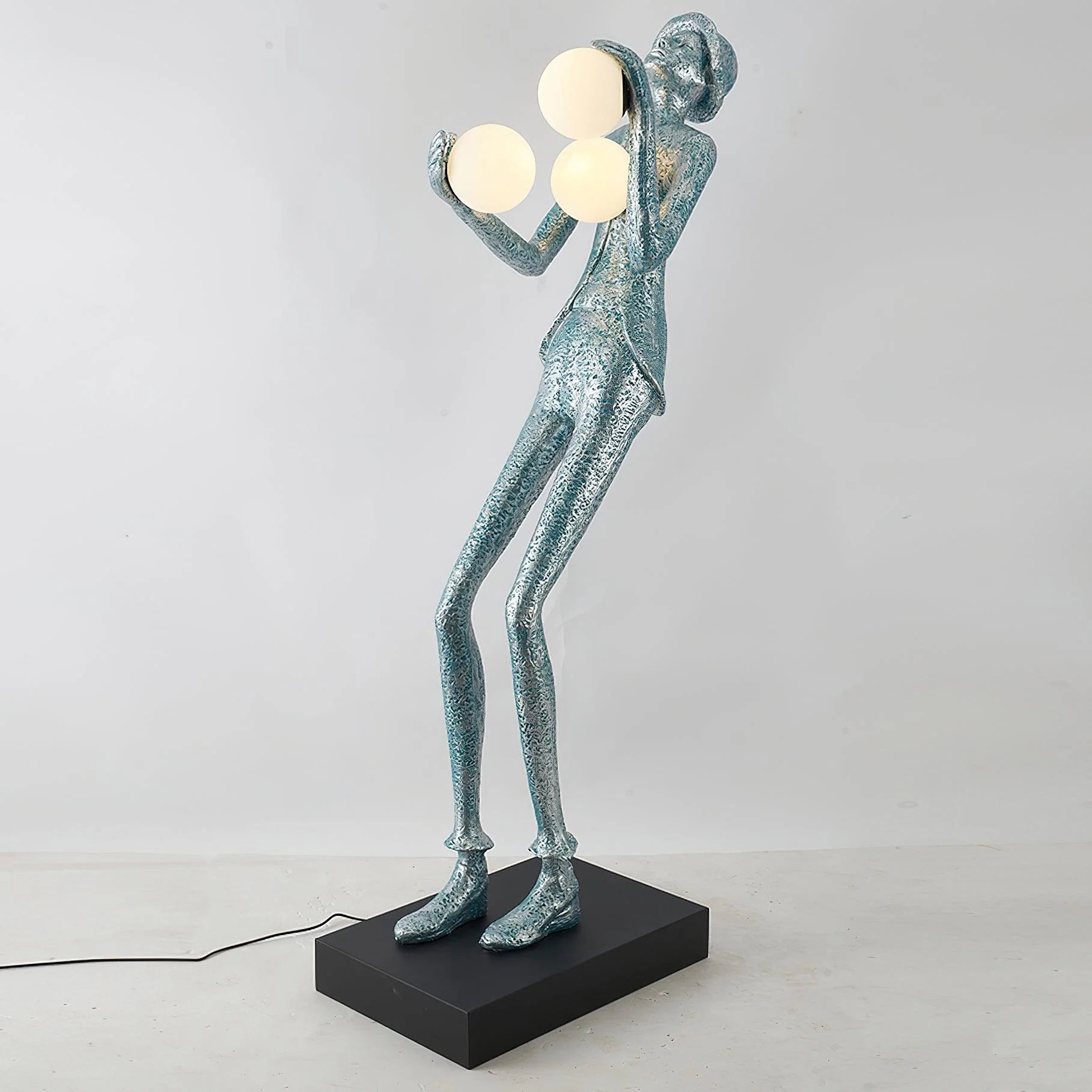 Michael Character Sculpture Floor Lamp - Nuvé