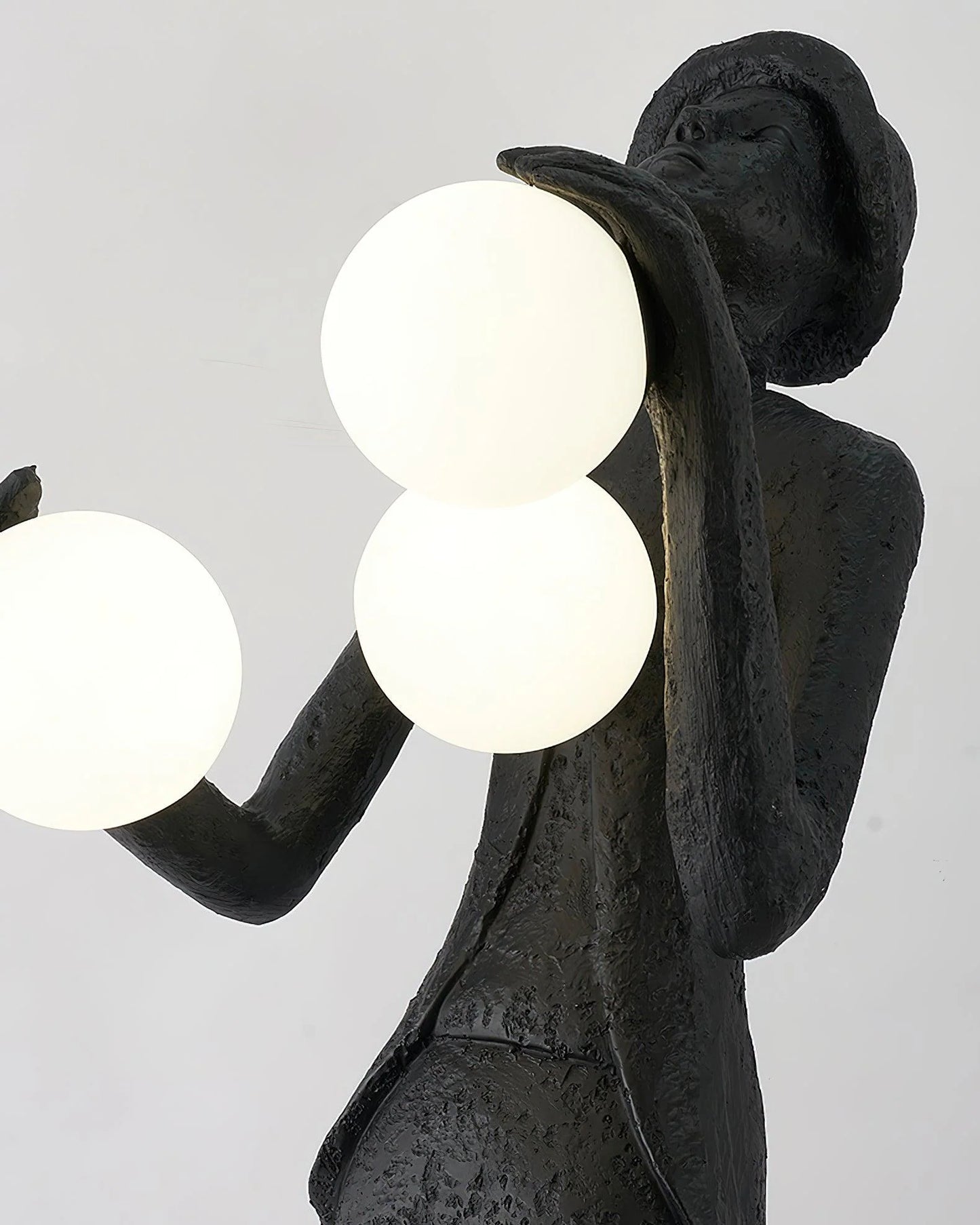 Michael Character Sculpture Floor Lamp - Nuvé