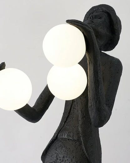 Michael Character Sculpture Floor Lamp - Nuvé
