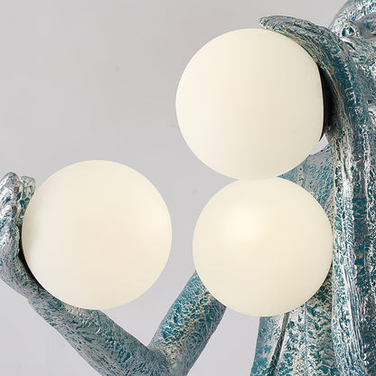 Michael Character Sculpture Floor Lamp - Nuvé