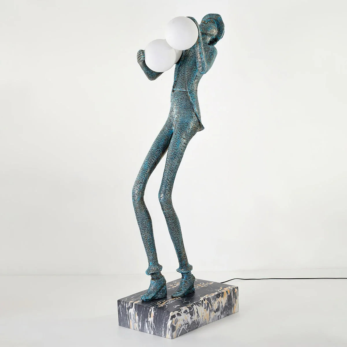 Michael Character Sculpture Floor Lamp - Nuvé