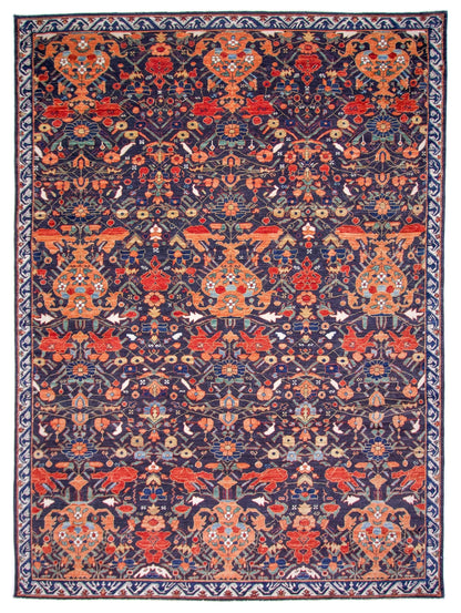 Persian Vase Design (9x12) black/multicolor - Nuvé