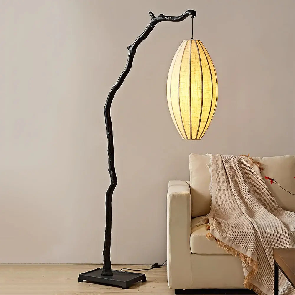 Minimalism Heiko Tree Lantern Floor Lamp - Nuvé