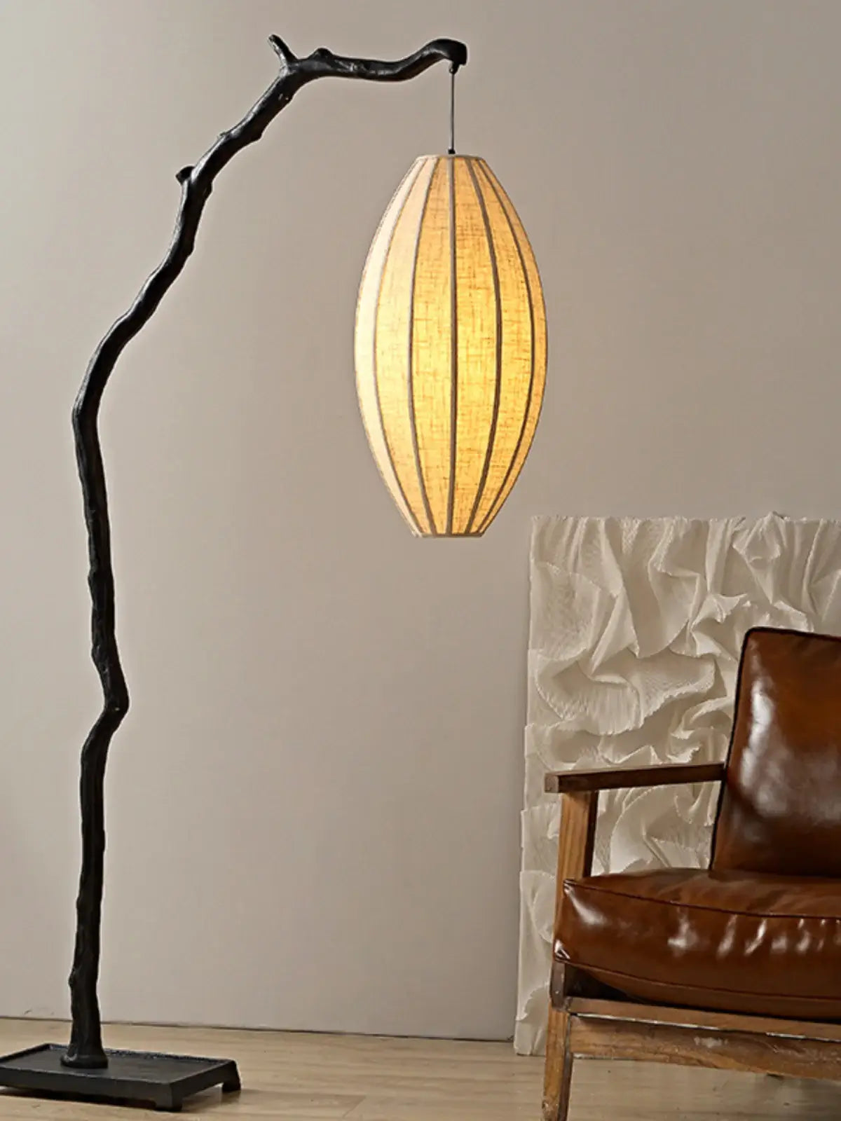 Minimalism Heiko Tree Lantern Floor Lamp - Nuvé