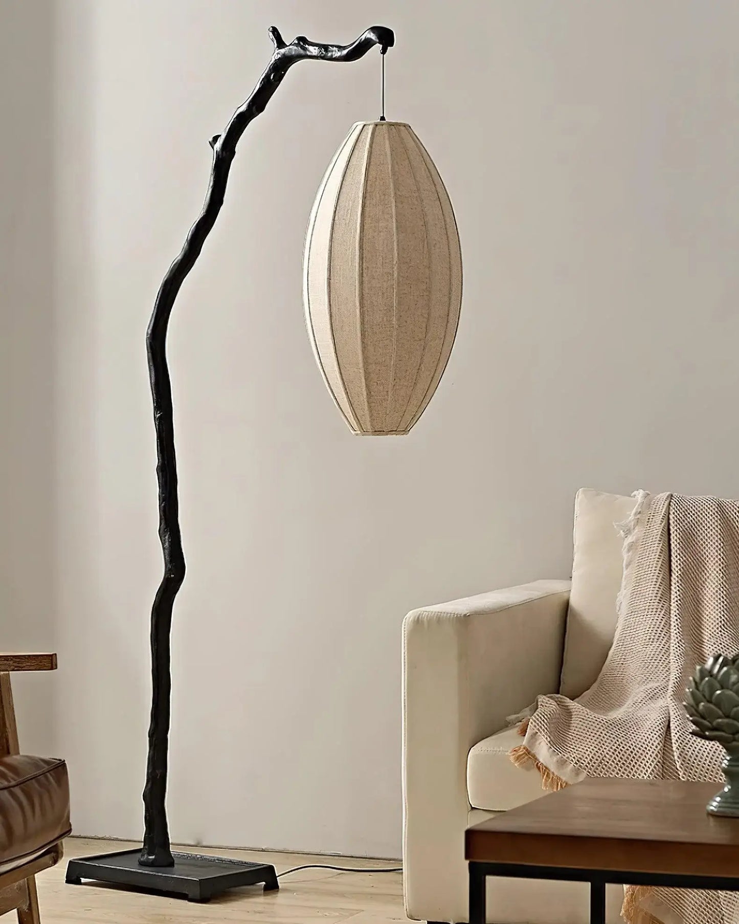 Minimalism Heiko Tree Lantern Floor Lamp - Nuvé