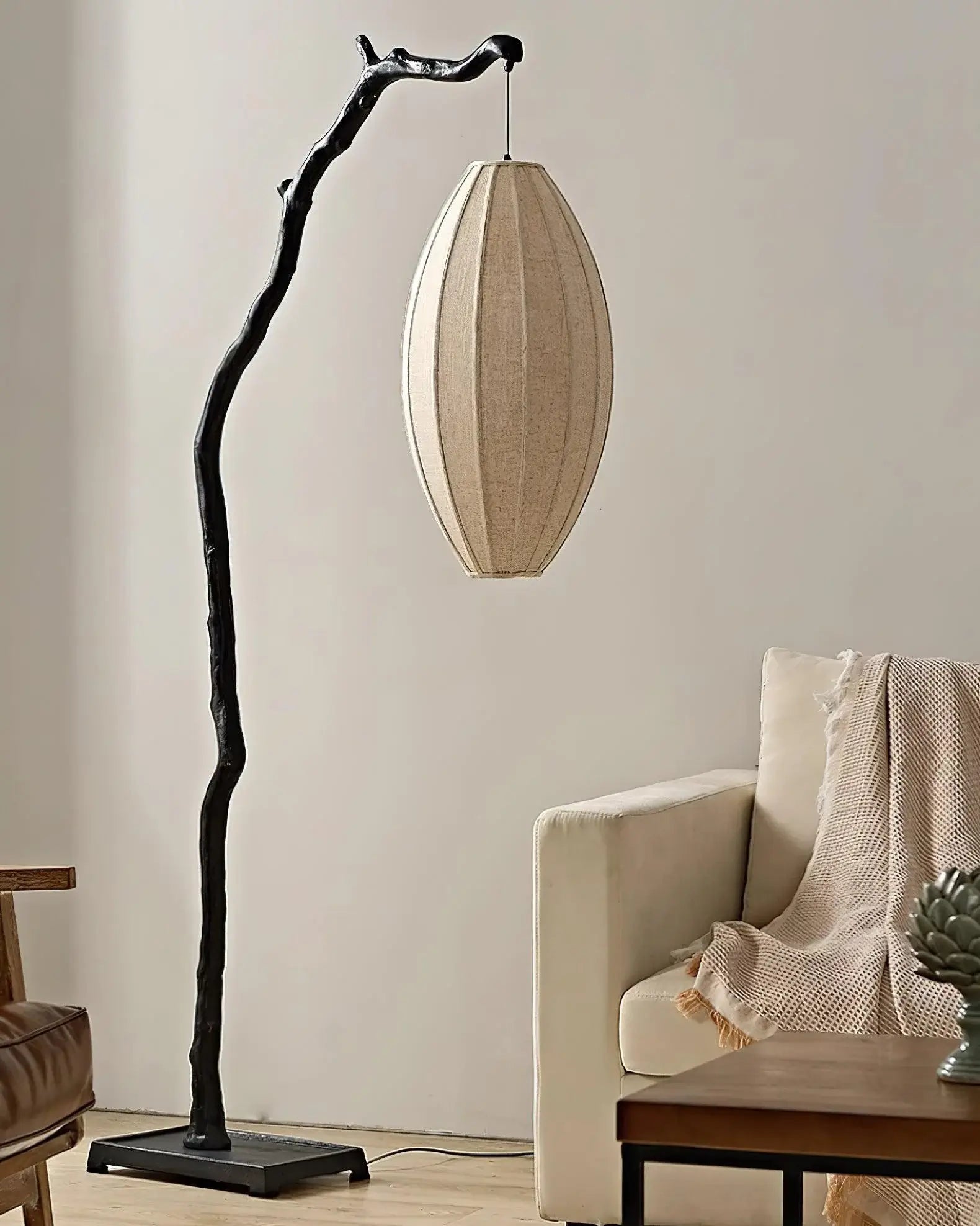 Minimalism Heiko Tree Lantern Floor Lamp - Nuvé