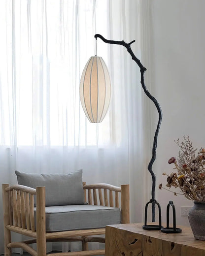 Minimalism Heiko Tree Lantern Floor Lamp - Nuvé
