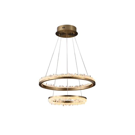 Minimalistic Crystal LED Chandelier - Nuvé
