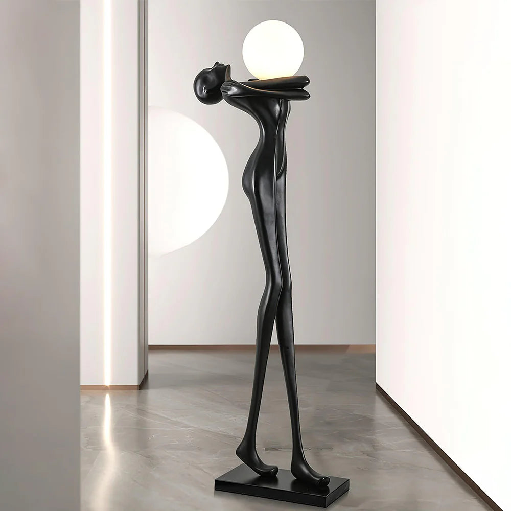 Moca Sculpture Figure Floor Lamp - Nuvé