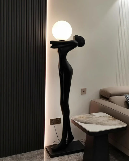 Moca Sculpture Figure Floor Lamp - Nuvé