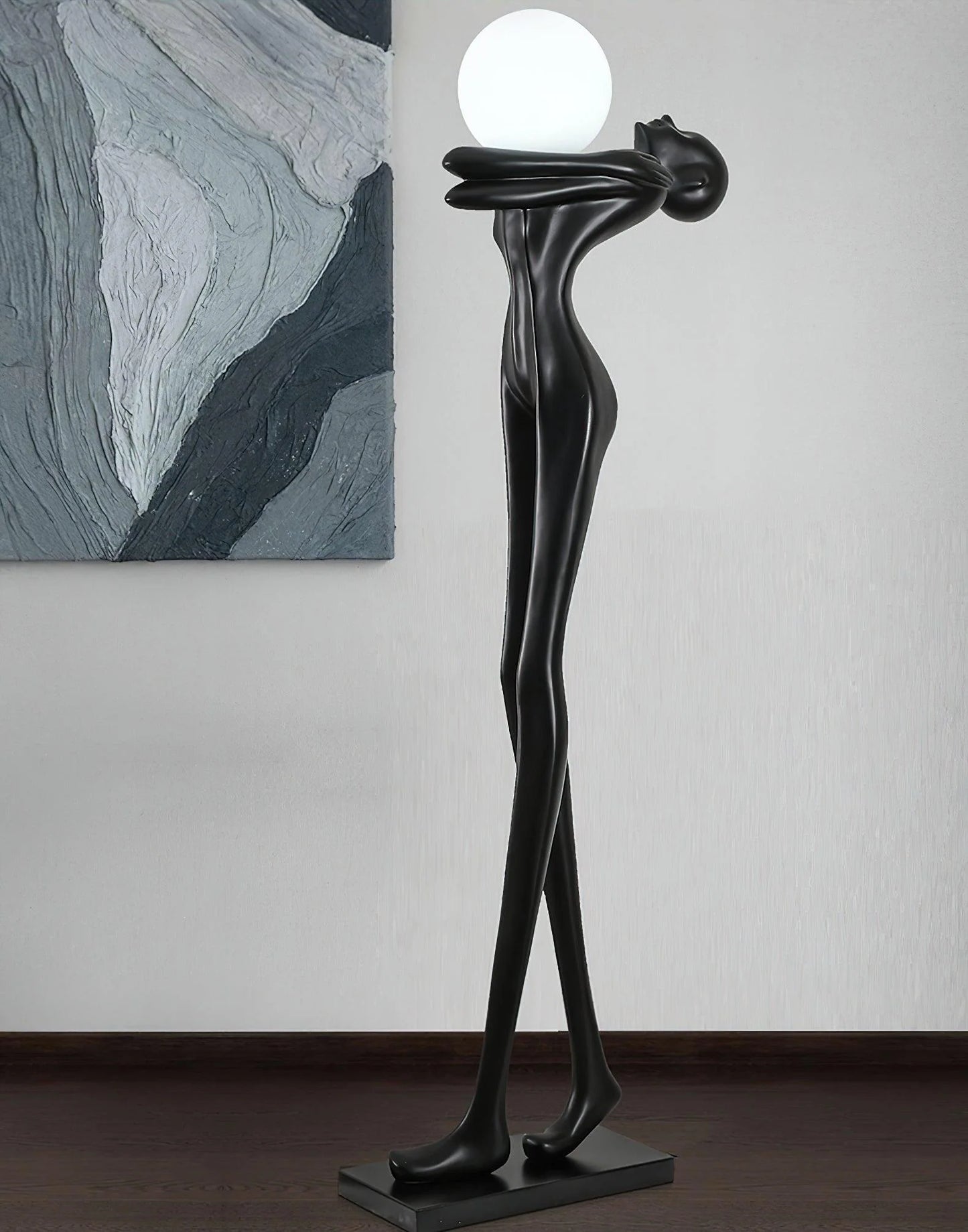 Moca Sculpture Figure Floor Lamp - Nuvé