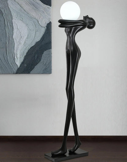 Moca Sculpture Figure Floor Lamp - Nuvé
