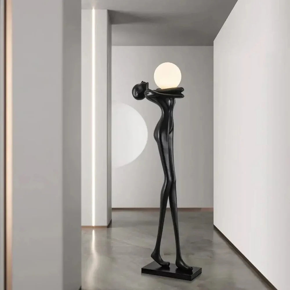 Moca Sculpture Figure Floor Lamp - Nuvé