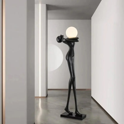 Moca Sculpture Figure Floor Lamp - Nuvé