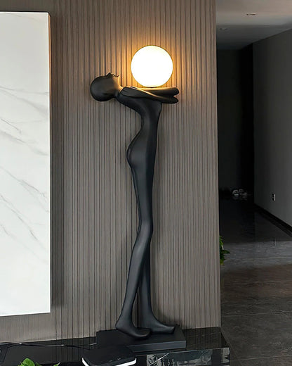 Moca Sculpture Figure Floor Lamp - Nuvé