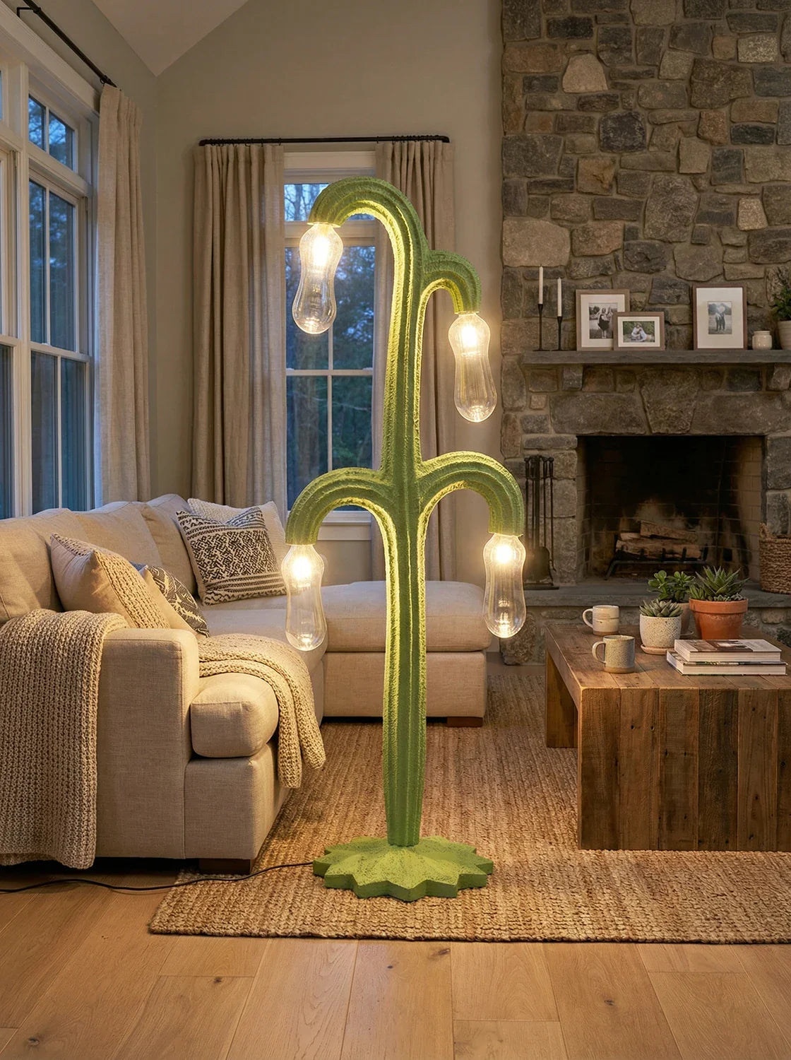 Modern Cactus Floor Lamp - Nuvé