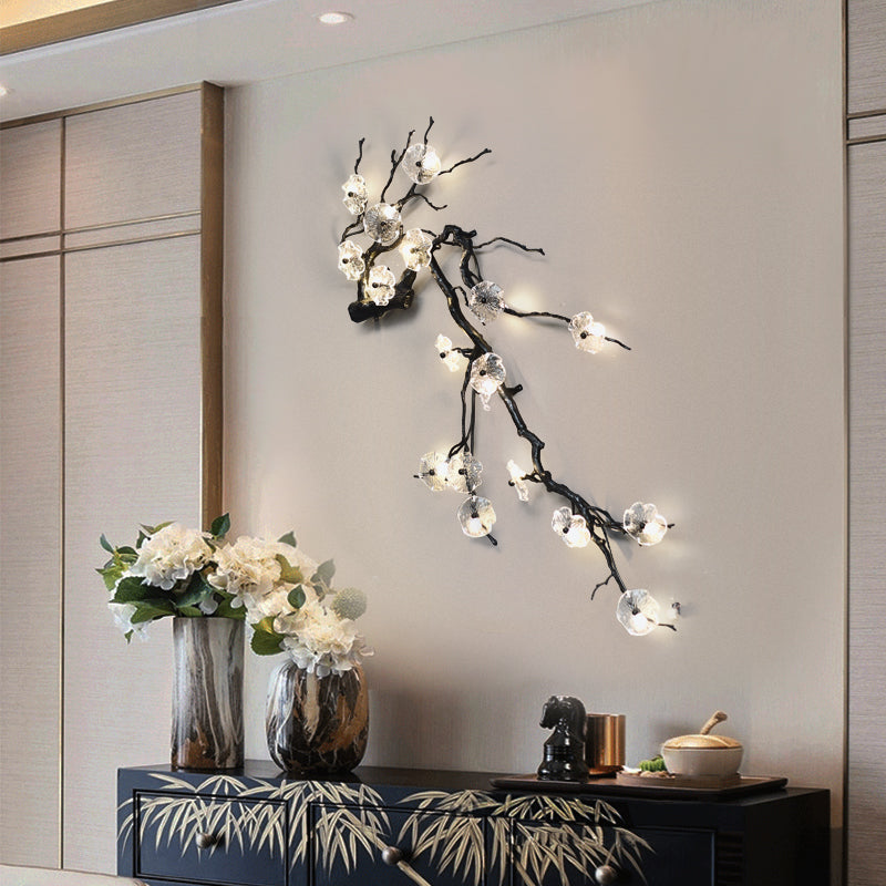 Plum Blossoms Wall Lamp - Nuvé