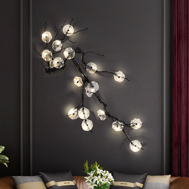 Plum Blossoms Wall Lamp