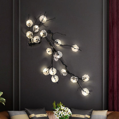 Plum Blossoms Wall Lamp
