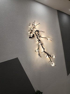 Plum Blossoms Wall Lamp - Nuvé