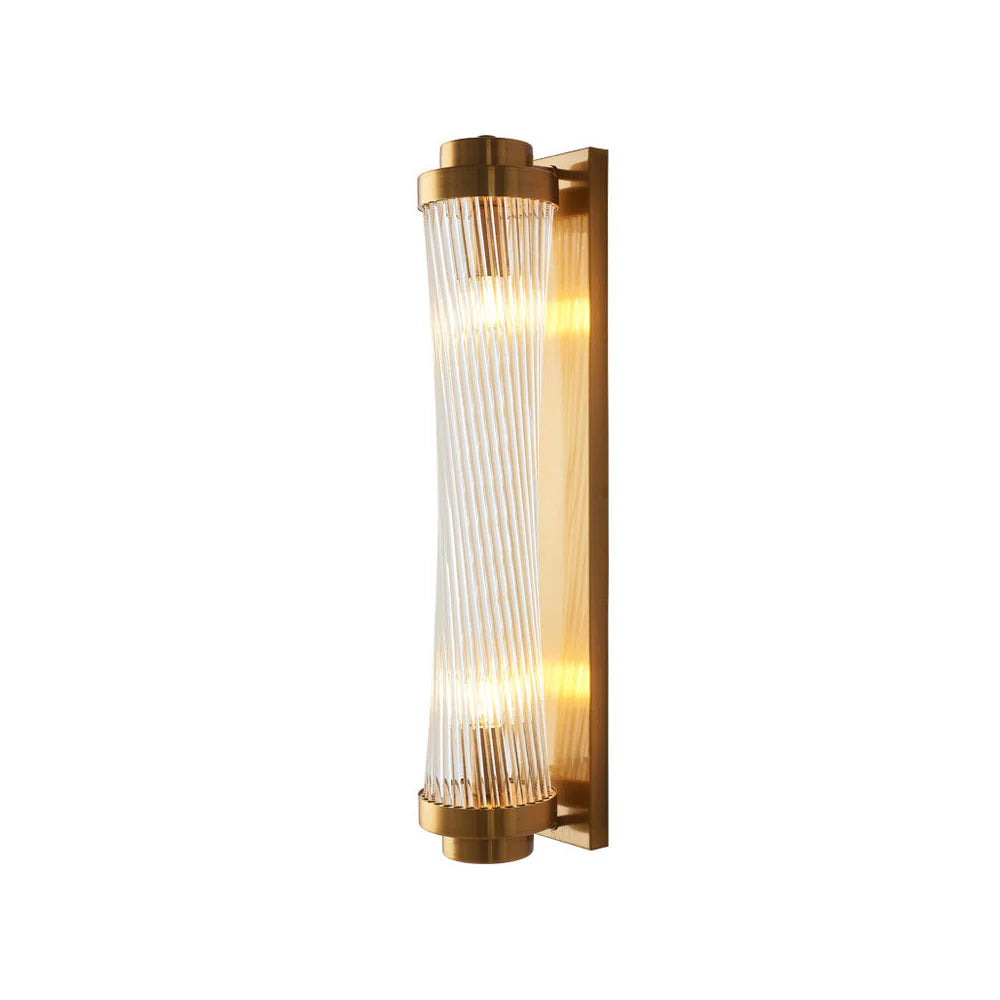 Modern Glass Column Wall Sconce - Nuvé