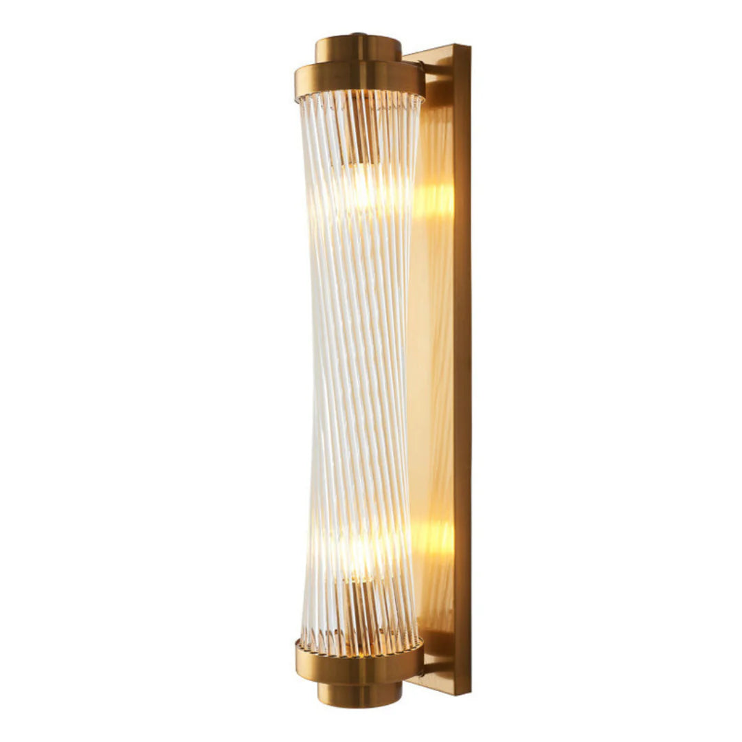 Modern Glass Column Wall Sconce - Nuvé