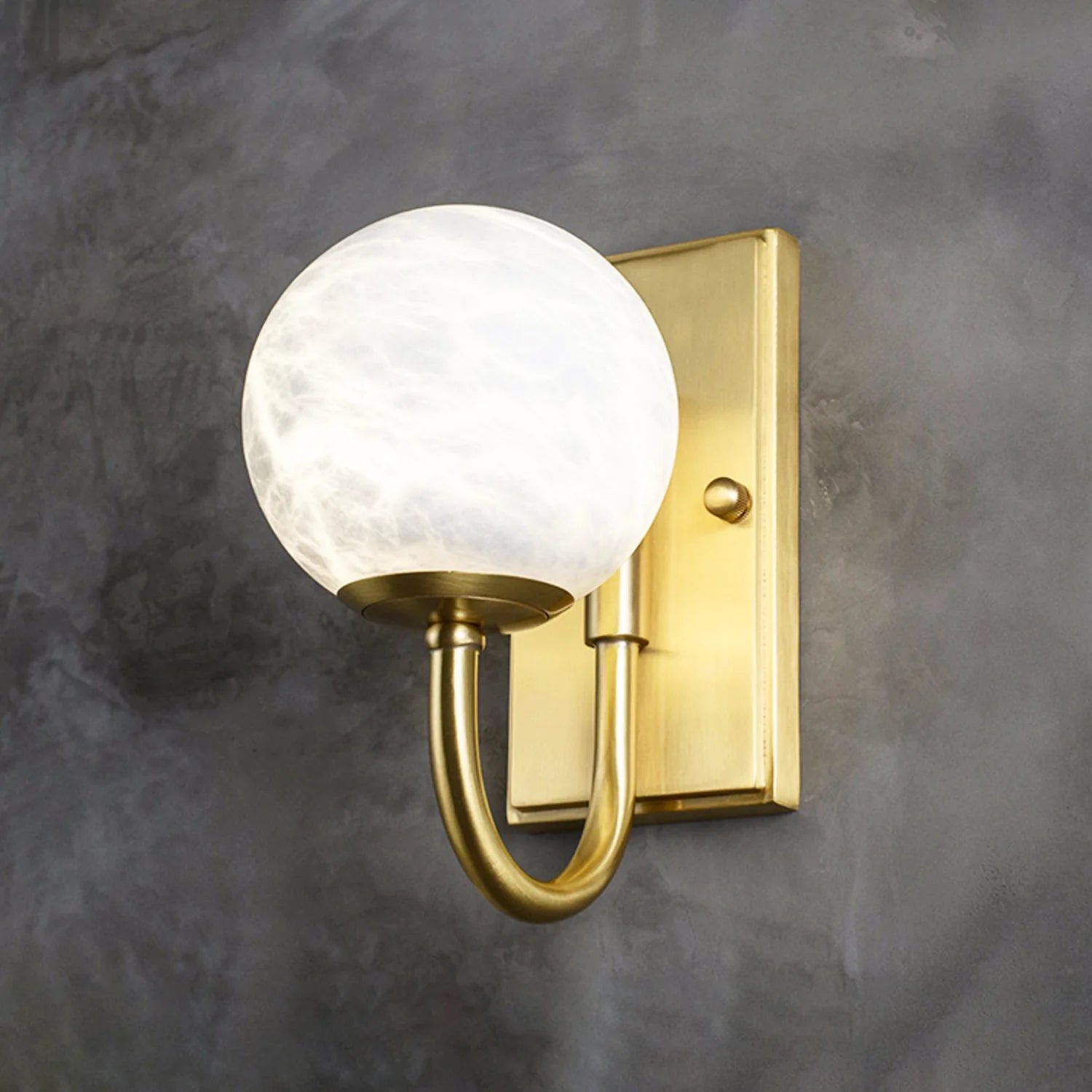 Modern Simple Alabaster Wall Lamp - Nuvé