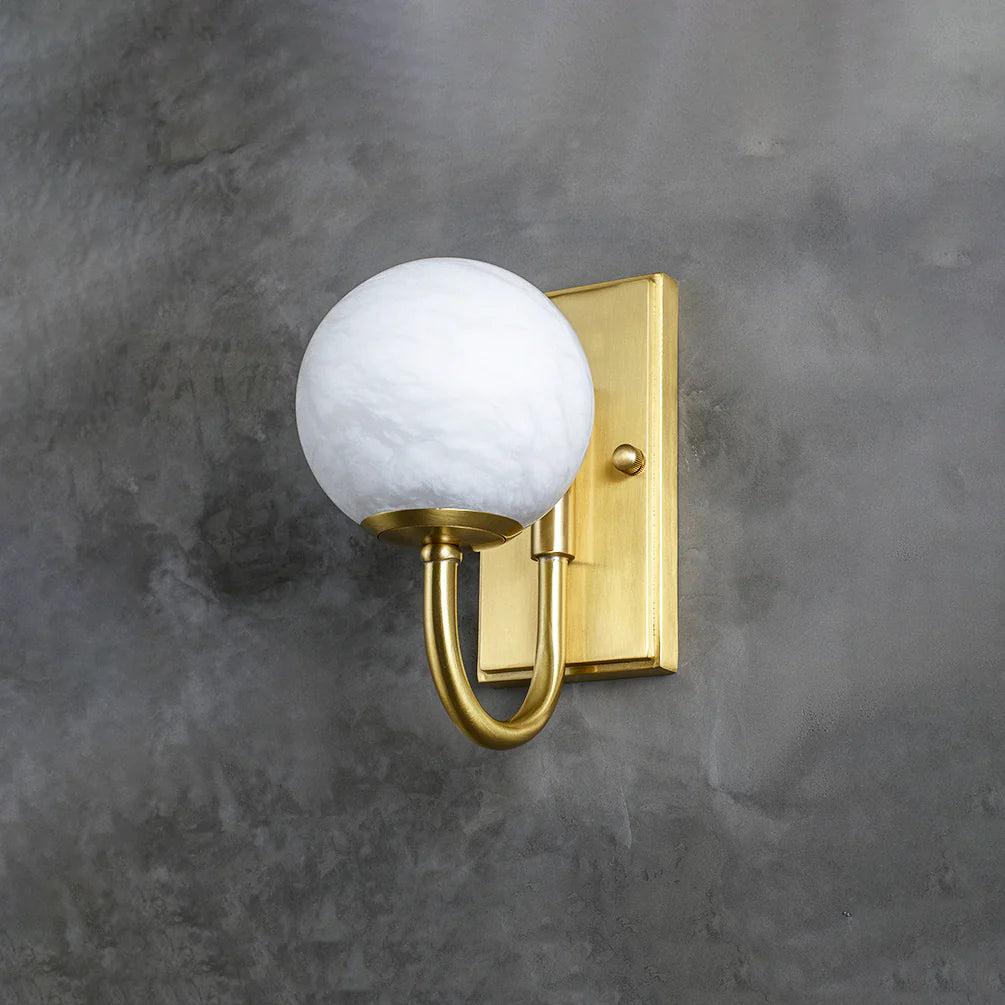 Modern Simple Alabaster Wall Lamp - Nuvé