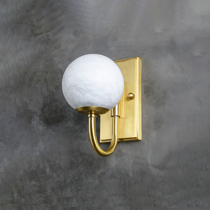 Modern Simple Alabaster Wall Lamp - Nuvé