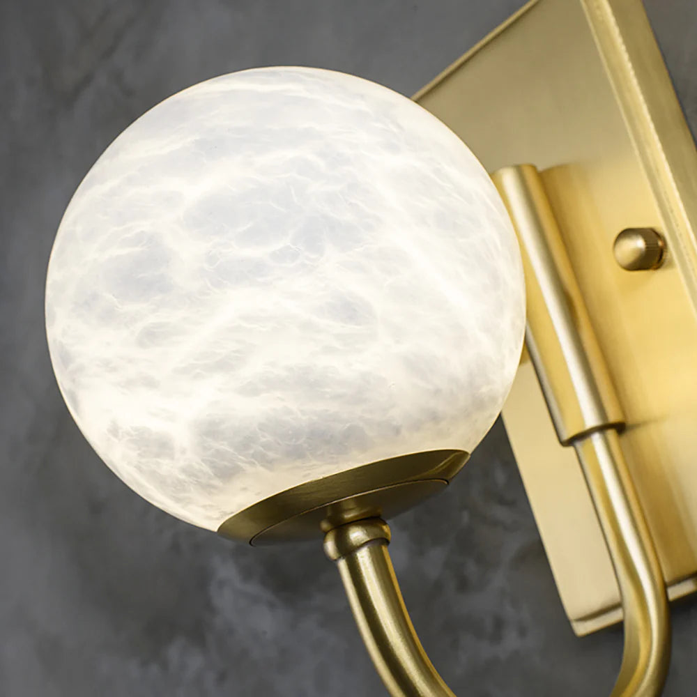 Modern Simple Alabaster Wall Lamp - Nuvé