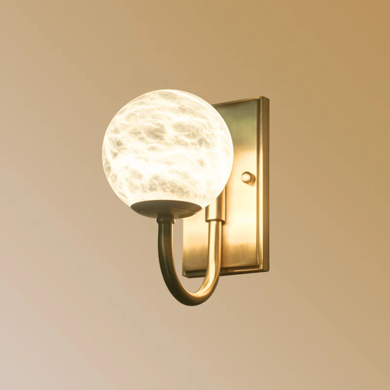 Modern Simple Alabaster Wall Lamp - Nuvé