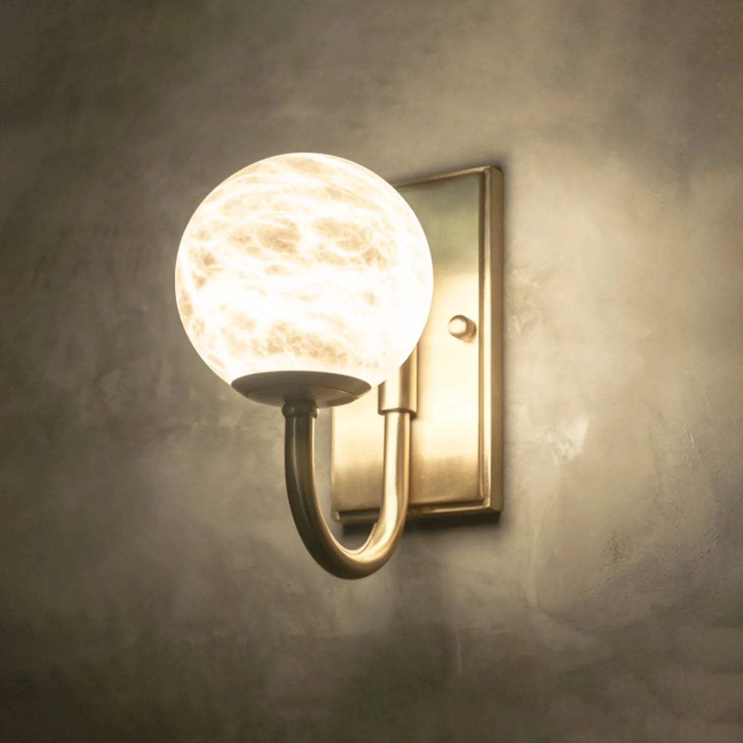 Modern Simple Alabaster Wall Lamp - Nuvé