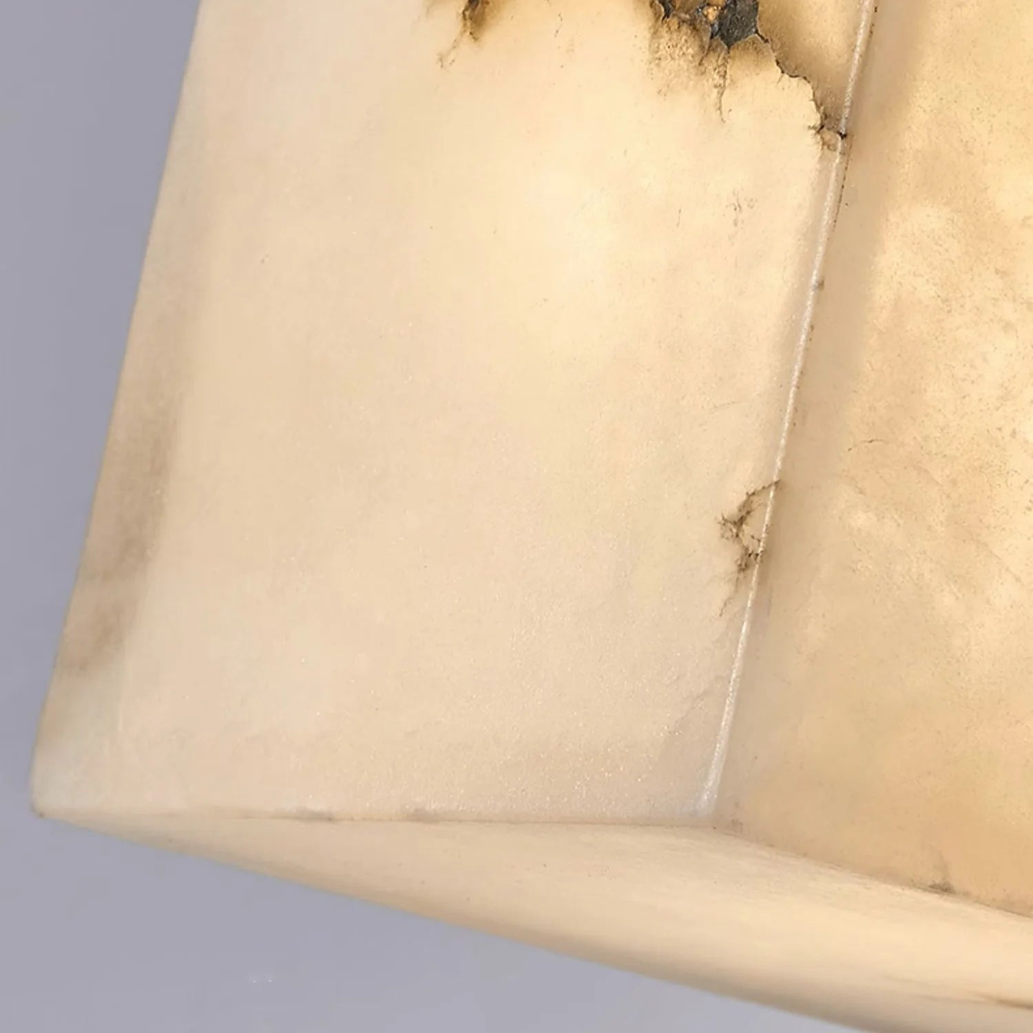 Modern Square Alabaster Wall Lamp - Nuvé