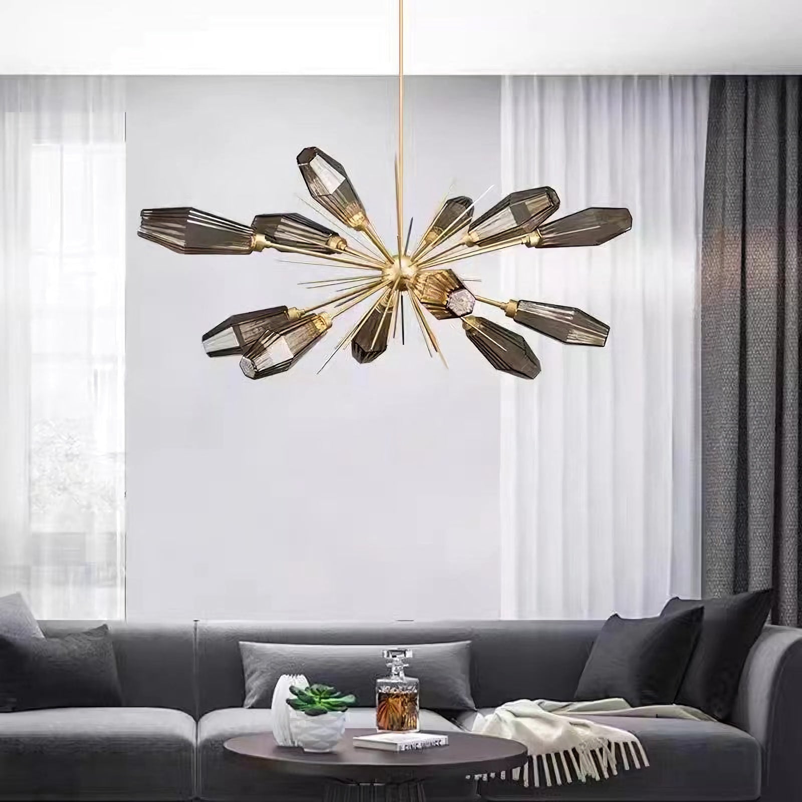 Modern Aalto Oval Chandelier - Nuvé