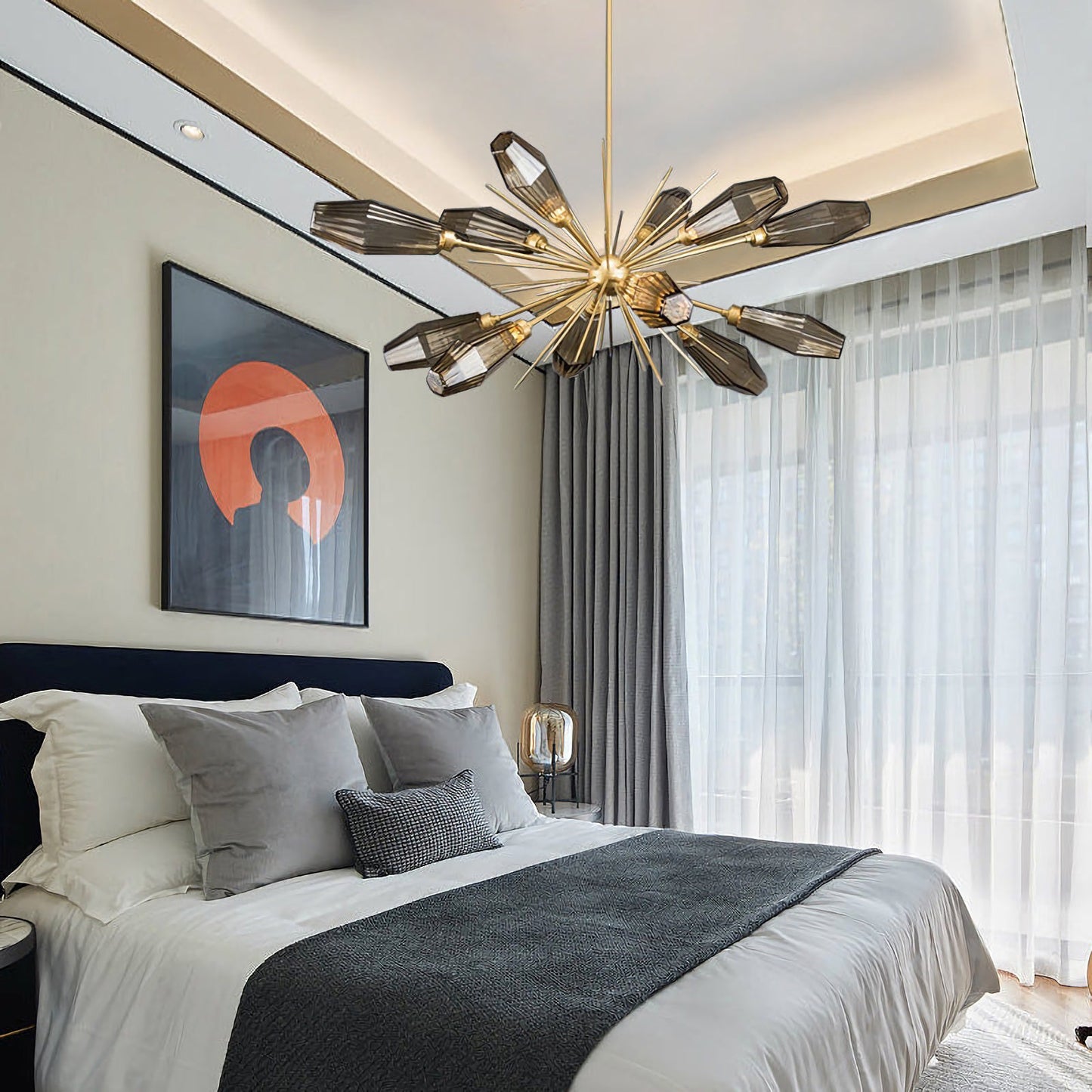 Modern Aalto Oval Chandelier - Nuvé