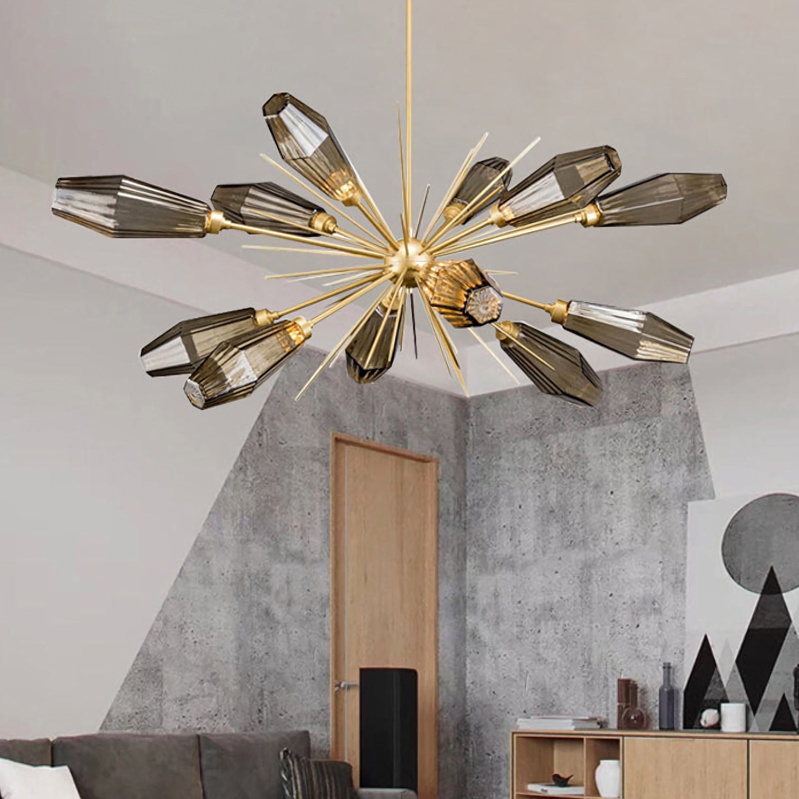 Modern Aalto Oval Chandelier - Nuvé