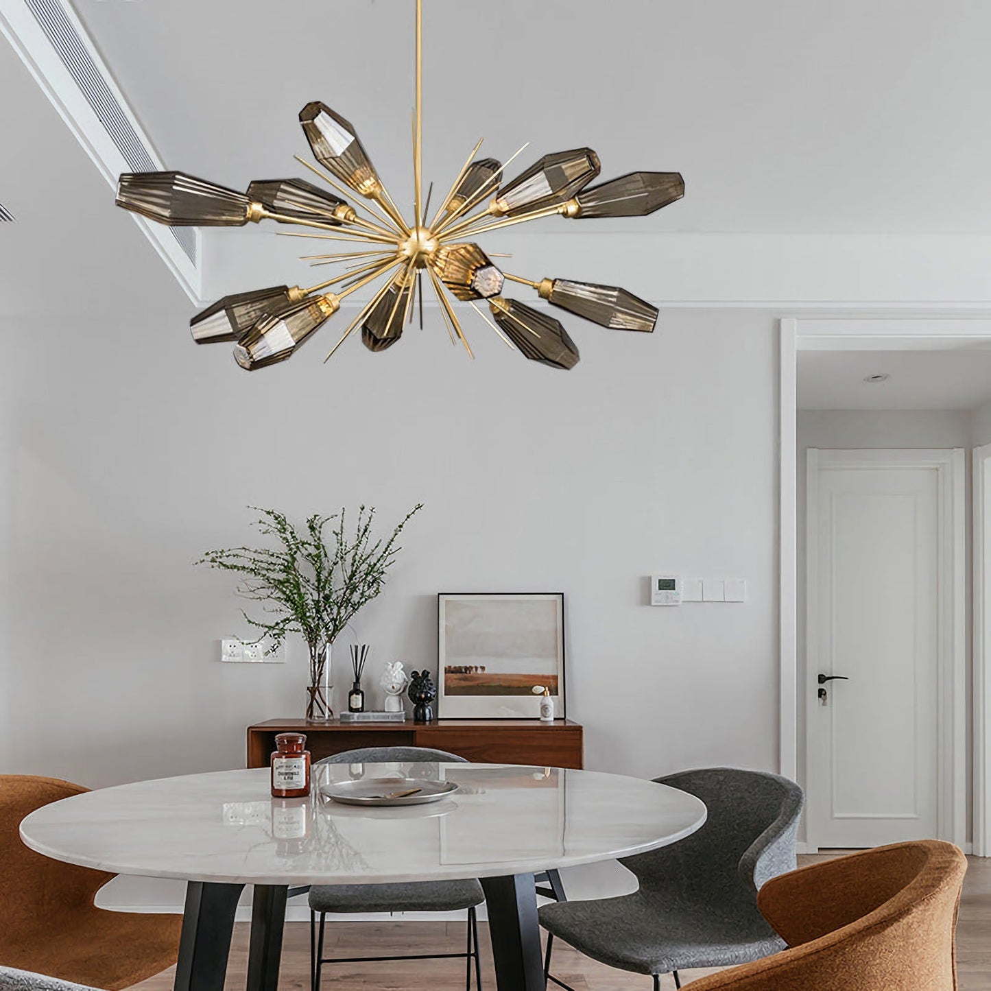 Modern Aalto Oval Chandelier - Nuvé