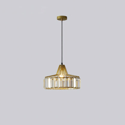 Modern Iron Art Glass Pendant Lamp - Nuvé
