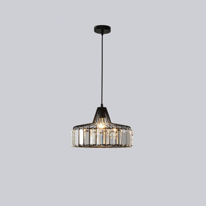 Modern Iron Art Glass Pendant Lamp - Nuvé