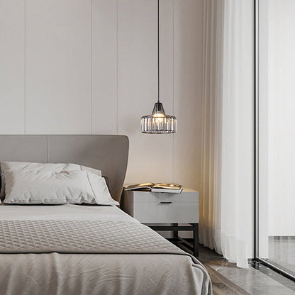Modern Iron Art Glass Pendant Lamp