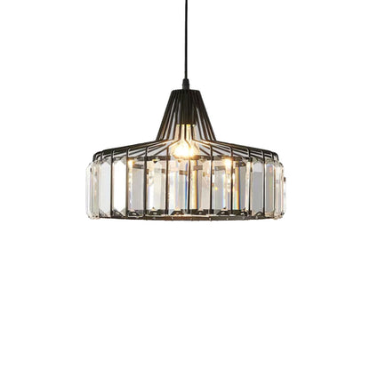 Modern Iron Art Glass Pendant Lamp - Nuvé
