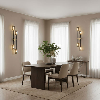 Modern Linear Glass Wall Lamp - Nuvé