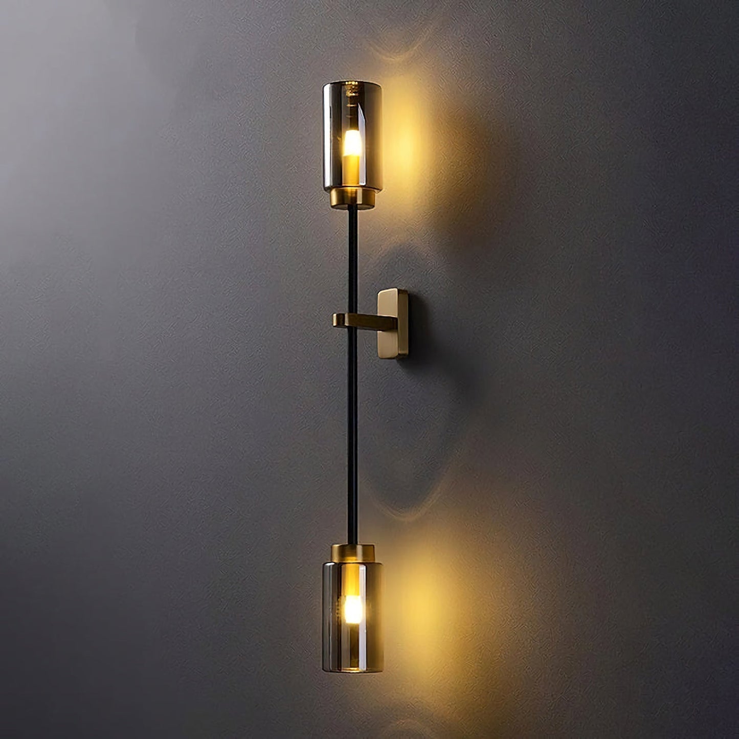 Modern Linear Glass Wall Lamp - Nuvé