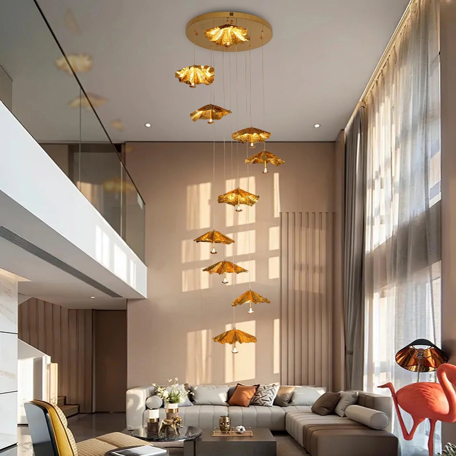 Modern Livra Chandelier - Nuvé